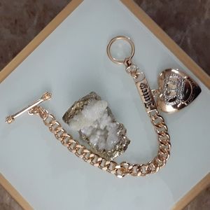 Vintage Gold Juicy Couture Bracelet/Charm